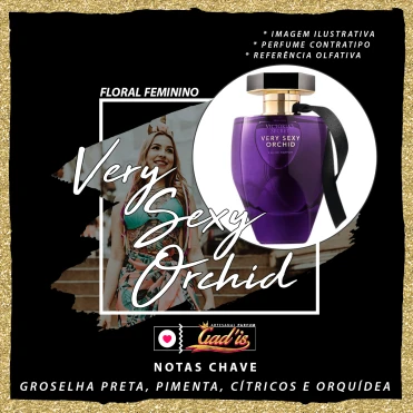 Perfume Similar Gadis 995 Inspirado em Very Sexy Orchid Contratipo